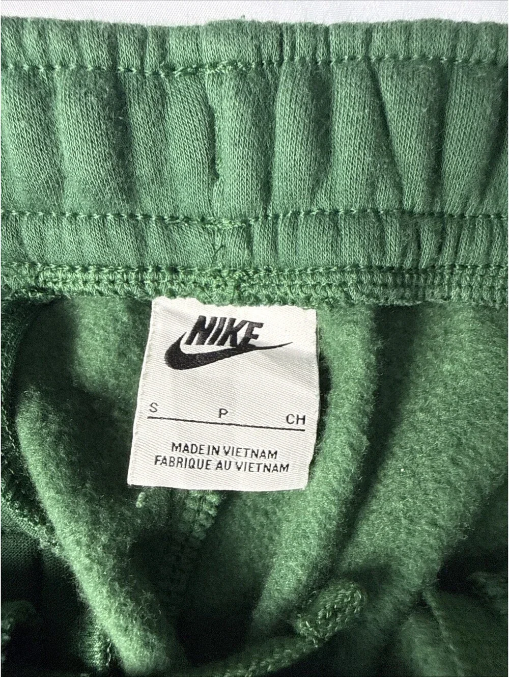 Nike Club Fleece Joggers Sweatpants Small  Green